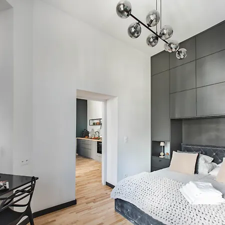 Old Town Love Ac Wifi Smart Tv King Size Bed Parking Balcony Elevator Kraków